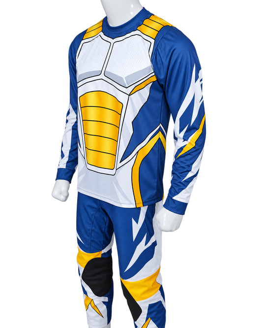 Adult Saiyan Prince Anime Motocross Set | APACE MX Gear