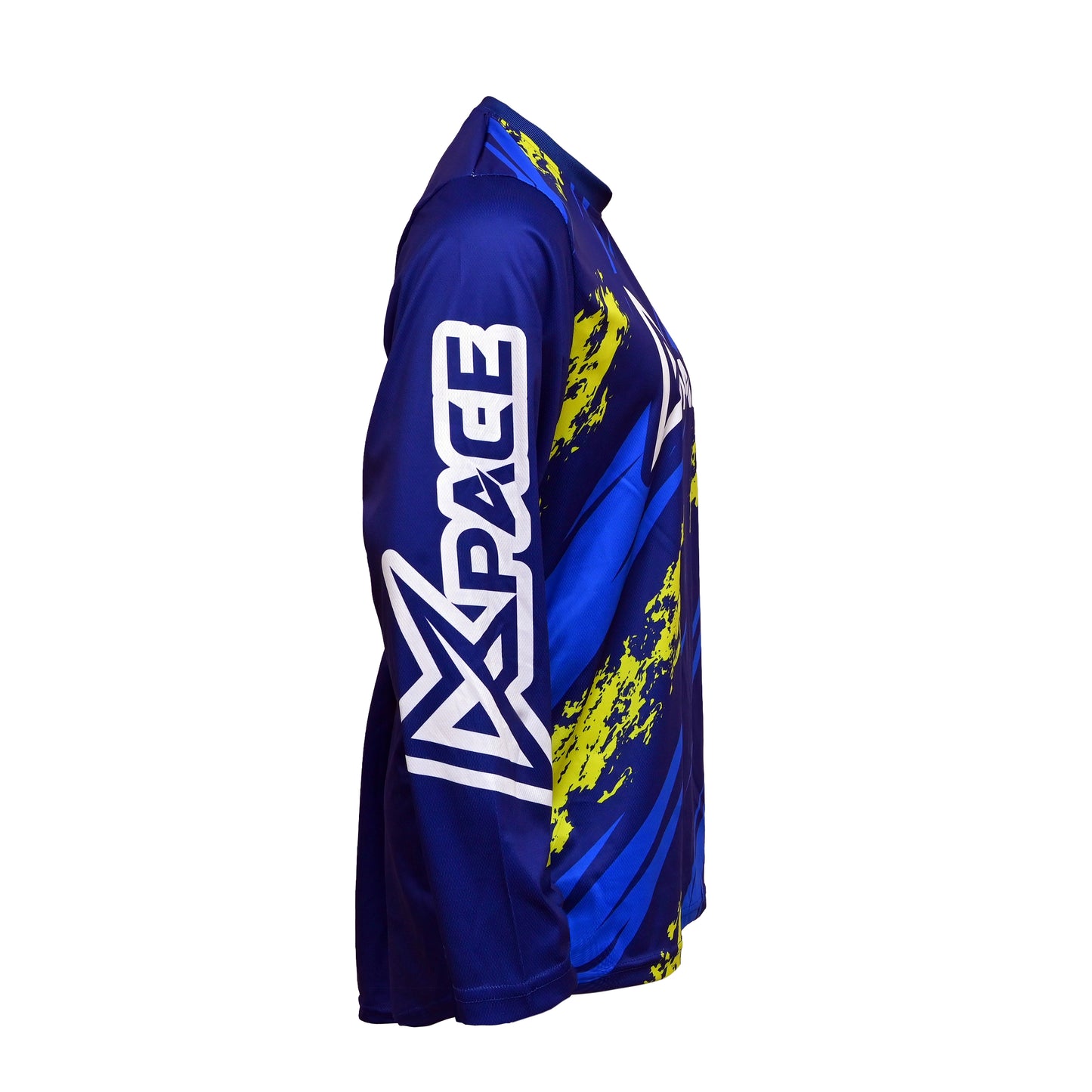 Motocross Blue Splash Jersey