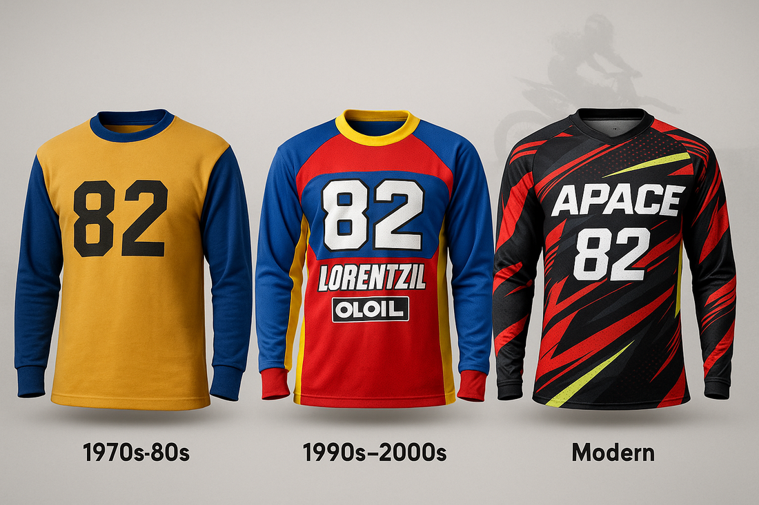 The Evolution of Motocross Jerseys: From Classic to Modern