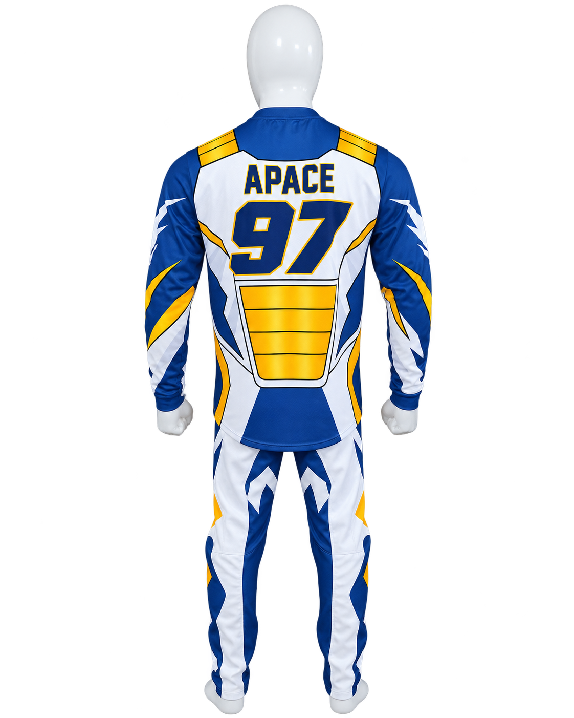 Kids/Youth Saiyan Prince Anime Motocross Set | APACE MX Gear