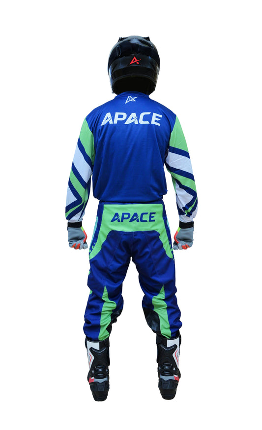 Apace GB Green Fire Apex Pro Motocross/Enduro Set