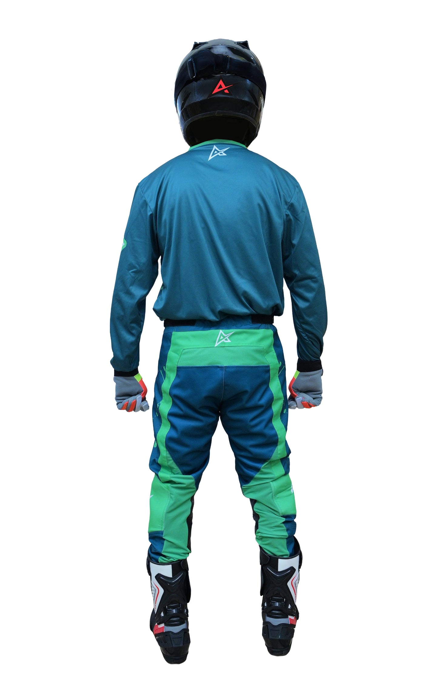Apace Green Sky Phantom Motocross/Enduro Set