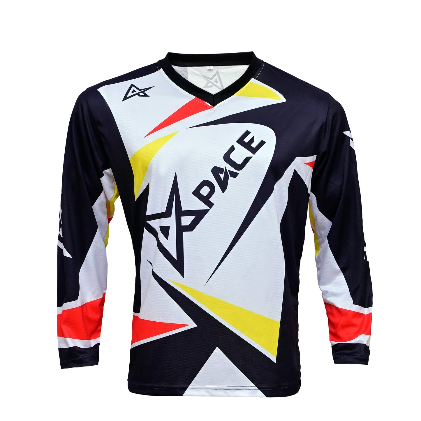 Motocross Black White V Pro Jersey