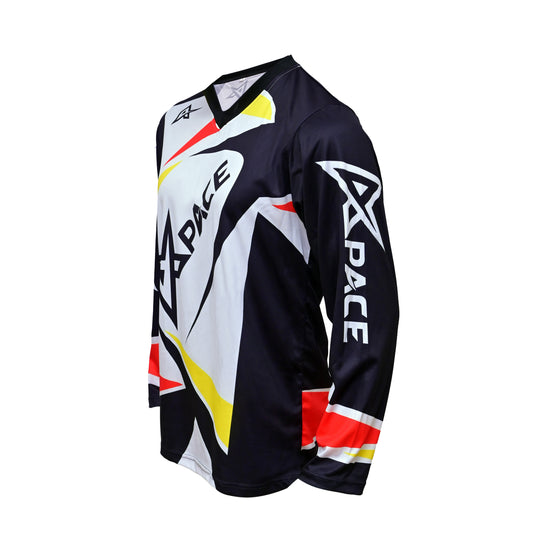 Motocross Black White V Pro Jersey