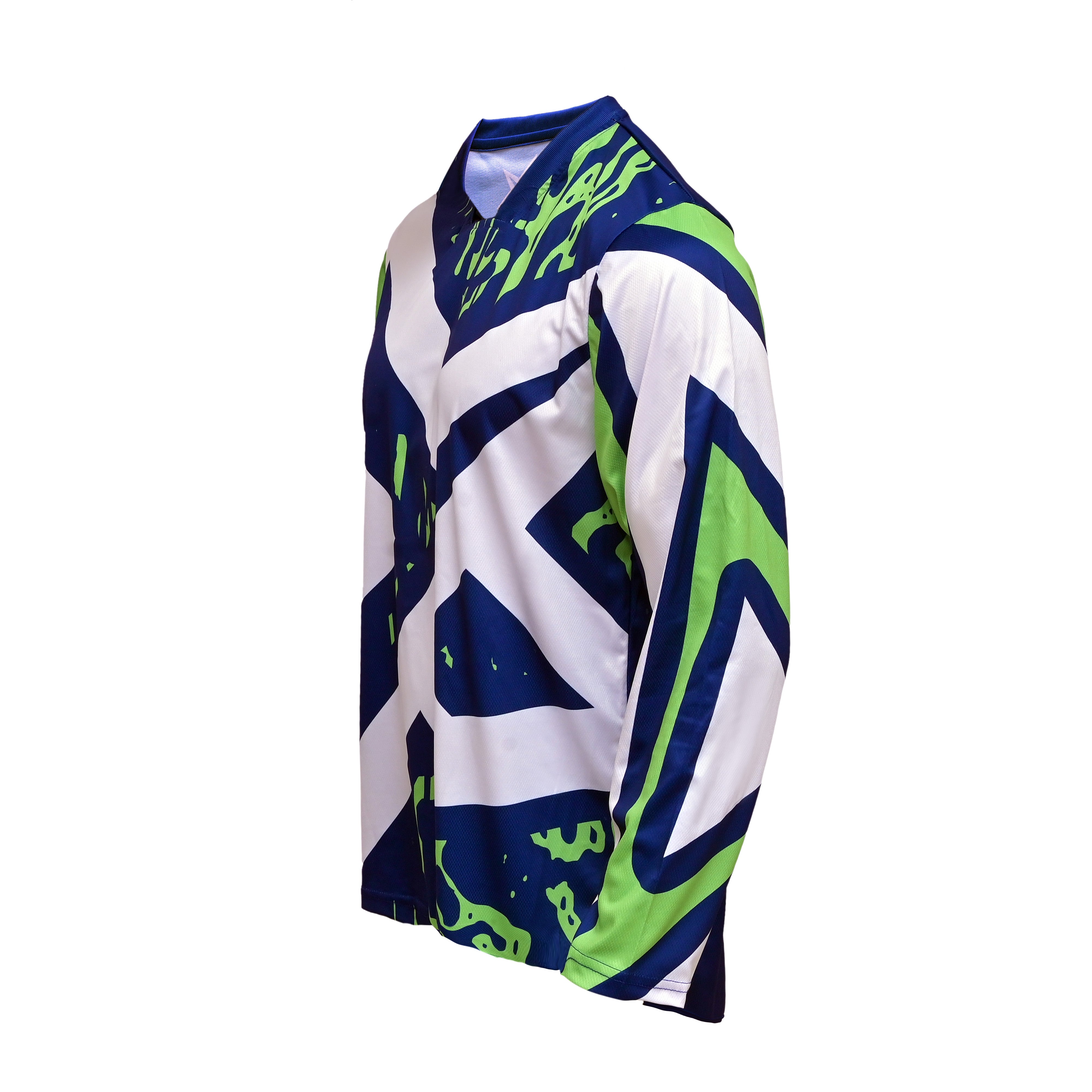 Motocross GB Green Fire Jersey Apace – Apace Moto Gear