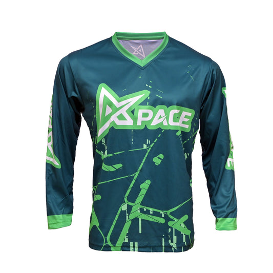 Motocross Green Sky Jersey Apace