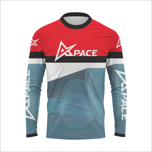 Motocross Red Gray R Pro Jersey